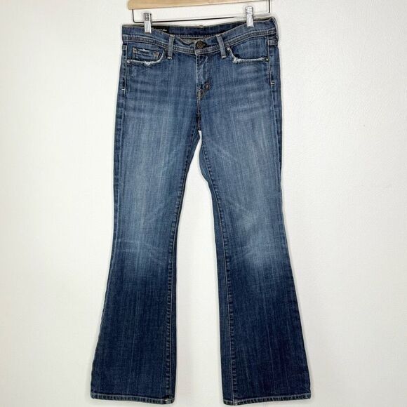 Citizens of Humanity Y2K Vintage Low Waist Ingrid Stretch Flare 2000s Jeans - Wo - Picture 1 of 10
